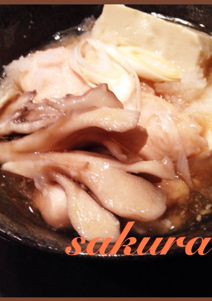 ささみと豆腐のみぞれ煮-レシピのメイン写真