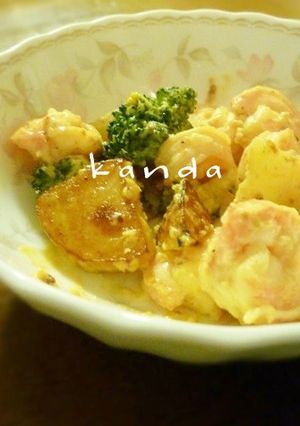 揚げない！エビマヨ☆マヨも少なめ！-レシピのメイン写真
