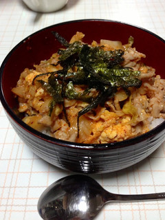 時短料理☆豚キム丼-レシピのメイン写真