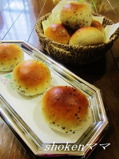 ふんわり~ゴマパン(HB使用)♪-レシピのメイン写真