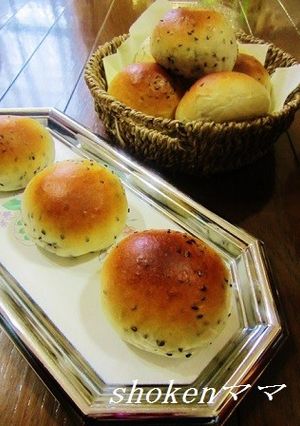 ふんわり~ゴマパン(HB使用)♪-レシピのメイン写真