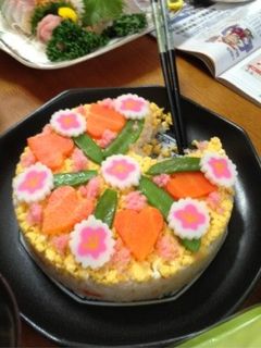 可愛い♡ちらし寿司ケーキ-レシピのメイン写真