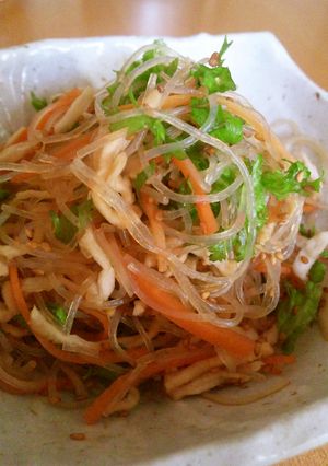 切干大根と春雨の和え物-レシピのメイン写真