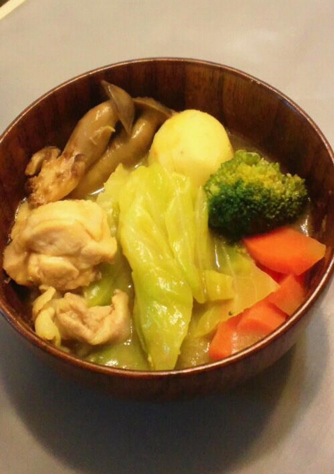 簡単！本格？野菜の旨味のカレー鍋-レシピのメイン写真
