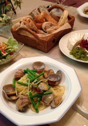 あさりとアスパラのパスタ-レシピのメイン写真