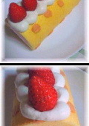 ひな祭りロールケーキ2013-レシピのメイン写真