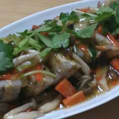 รูปของ 蓮根のはさみ揚げ♪和風あん♪