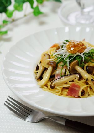 たっぷりキノコの和風パスタ-レシピのメイン写真