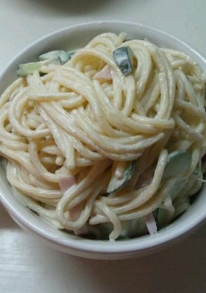 簡単スパゲッティサラダ-レシピのメイン写真