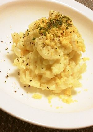 超簡単☆卵とじゃがいもとマカロニのサラダ-レシピのメイン写真