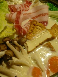 引き上げ湯葉と豆乳鍋-レシピのメイン写真