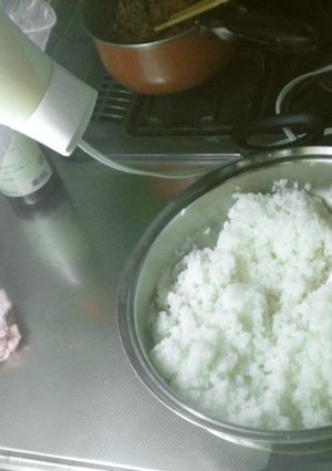寿司飯はドライヤー冷却-レシピのメイン写真