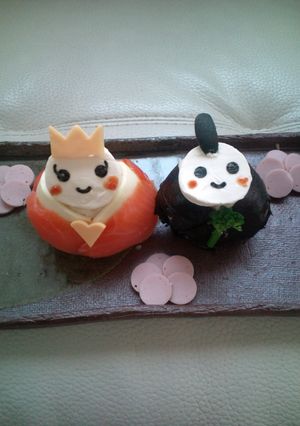 おひなさまポテト-レシピのメイン写真