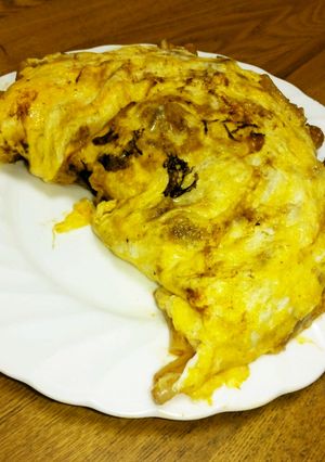 美味しいオムレツパスタ-レシピのメイン写真