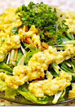 しそ梅ヨーグルトタルタル野菜サラダ-レシピのメイン写真