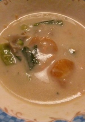 みそ汁をリメイク☆みそクリームスープ-レシピのメイン写真