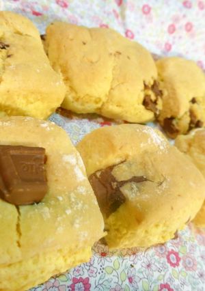 さっくりエアー感のチョコスコーン-レシピのメイン写真