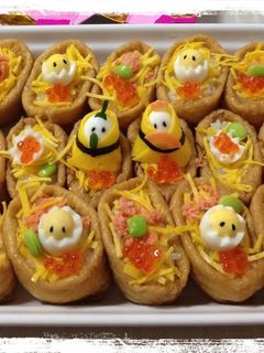 いなりちらし寿司〜ひな祭りバージョン〜-レシピのメイン写真
