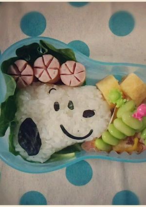 スヌーピー☆簡単キャラ弁当-レシピのメイン写真
