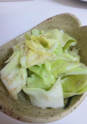 超簡単☆ごま酢キャベツ-レシピのメイン写真