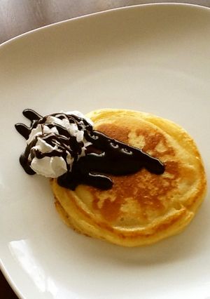 ふかふかホットケーキ♪-レシピのメイン写真