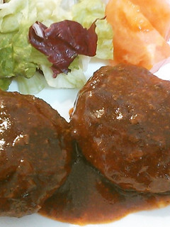 簡単*男子の大好きな濃厚煮込ハンバーグ♪-レシピのメイン写真
