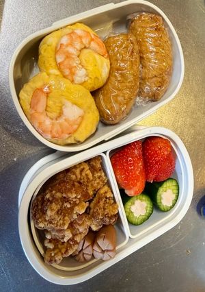 年長さんの食べやすさ重視のお弁当。-レシピのメイン写真