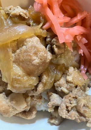 圧力鍋で柔らか豚丼-レシピのメイン写真