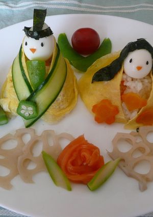 ひなちらし♪-レシピのメイン写真