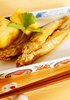 簡単♪ししゃもと豆腐の南蛮漬け-レシピのメイン写真