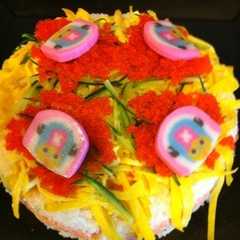 รูปของ ケーキ風☆ちらし寿司