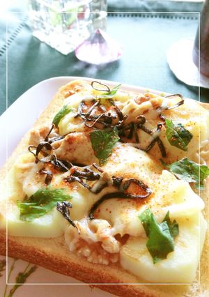 じゃが芋×胡桃×塩昆布の和トースト-レシピのメイン写真