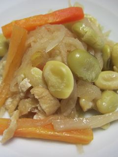 打ち豆と切干大根の煮物-レシピのメイン写真