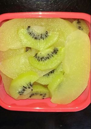 リンゴとキウイのコンポート-レシピのメイン写真