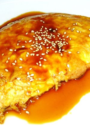 簡単♡超ウマ♡中華風オムレツ（甘酢煮）-レシピのメイン写真