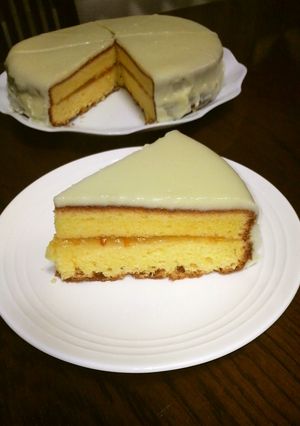 ザッハトルテ風☆ホワイトチョコのケーキ-レシピのメイン写真