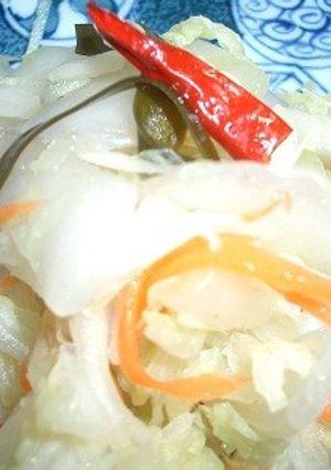 すぐ食べれる*白菜のあさ漬け-レシピのメイン写真