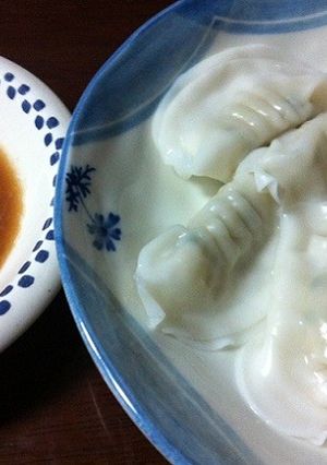 超簡単☆にんにくダレで食べる水餃子-レシピのメイン写真