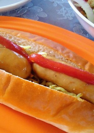 朝食に☆カレー粉でホットドッグ-レシピのメイン写真