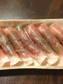 簡単すぎアスパラ生ハム巻き❁-レシピのメイン写真