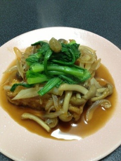 5分で☆簡単厚揚げのステーキ-レシピのメイン写真
