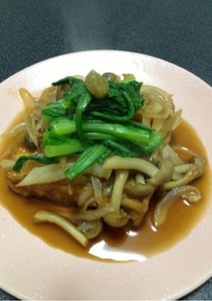 5分で☆簡単厚揚げのステーキ-レシピのメイン写真
