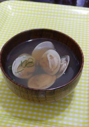 はまぐりのお吸い物-レシピのメイン写真