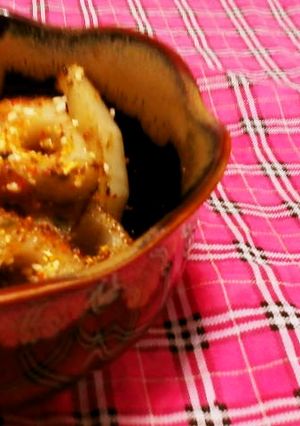 サクサク蓮根のごま油炒め塩七味和え-レシピのメイン写真