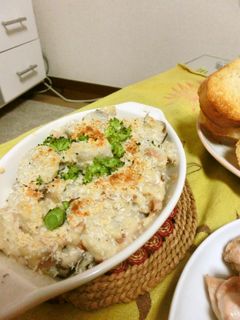 ほっくり!里芋のクリームグラタン-レシピのメイン写真