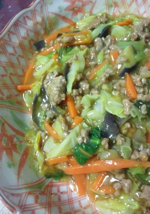 簡単！あんかけ野菜炒め♪-レシピのメイン写真