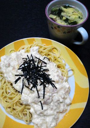 豆腐とツナのヘルシーパスタ-レシピのメイン写真