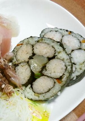 案外簡単(*´∀｀*)　花「太」巻き寿司-レシピのメイン写真