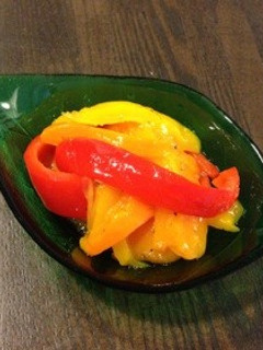 レンジでパプリカのマリネ☆-レシピのメイン写真