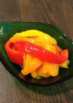 レンジでパプリカのマリネ☆-レシピのメイン写真
